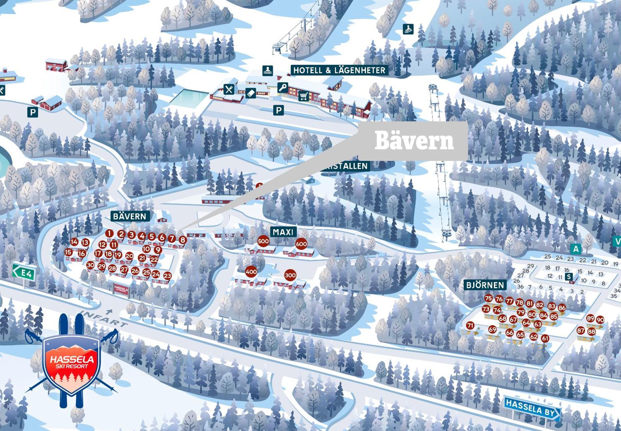 Hassela Ski Resort Экстерьер фото